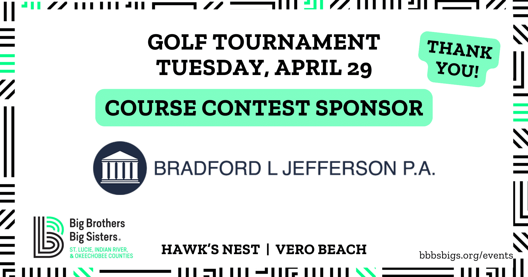 Course Contest Sponsor