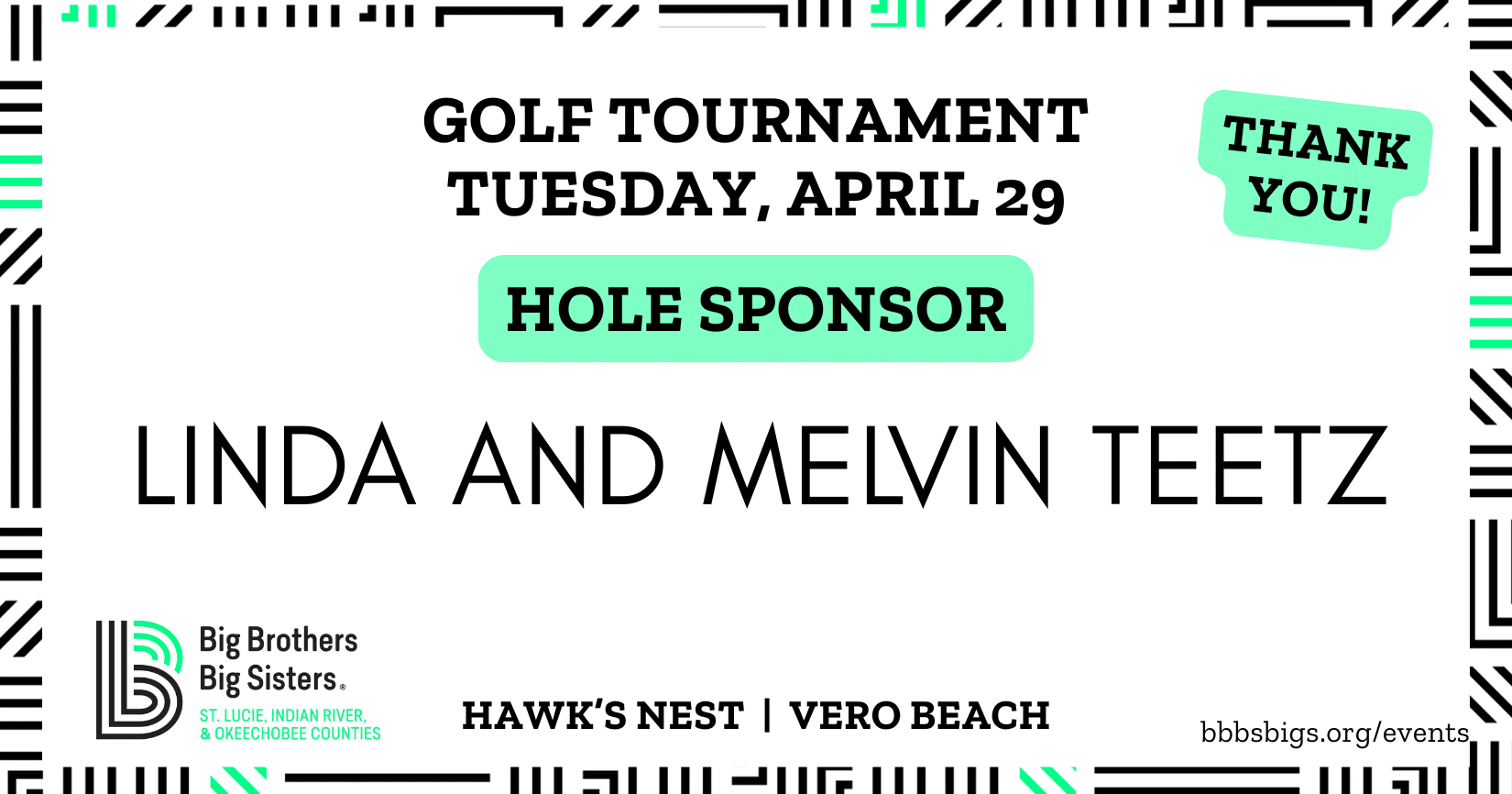 Hole Sponsor